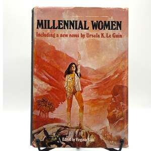 Vintage 1978 Millennial Women Book Edited by Virginia Kidd, HCDJ